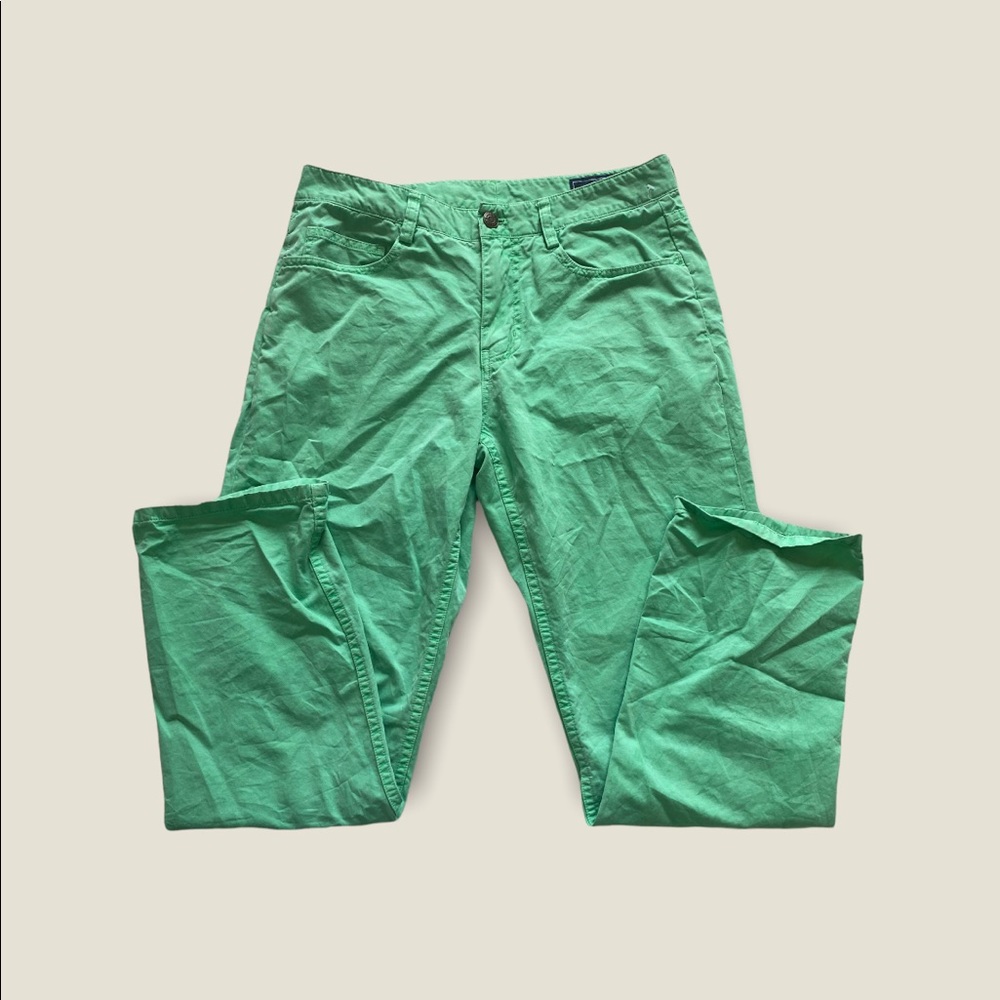 Teal vineyard vines slim fit pants, size medium